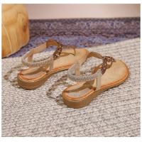 Sandalias Plataforma Mujer Strass Verano 2025 - Diseño Bohemio con Tacon Ancho Cómodo - Zapatos Elegantes Playa y Fiesta - details 28