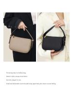 Bolso de mujer bolso de piel de vaca de primera capa primavera y verano nuevo, de moda y simple bolso de mensajero de hombro - details 5