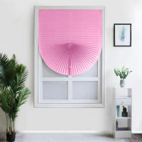 Rroller Blindas De Plisado Autoadhesivas No Tejidas 60/90cm*150/180cm Para Ventanas Negro Antigolpes Decoración Para Dormitorio Y Sala De Estar - details 0