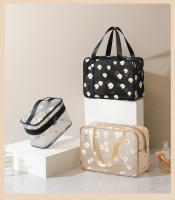 Bolsa de cosméticos de malla portátil, bolsa de almacenamiento de artículos de tocador de viaje, bolsa de baño de belleza, bolsa de baño, playa, natación, artículos diversos - details 1