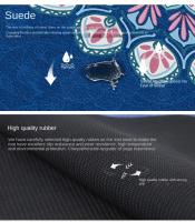 Estampado extra grueso de elastómero termoplástico, antideslizante,183x68x0,15 cm , pulgadas para yoga, pilates y fitness - details 6