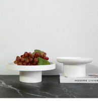 Frutero para encimera - Frutero negro de base alta para almacenar frutas y verduras (10,2 pulgadas de largo) - details 4