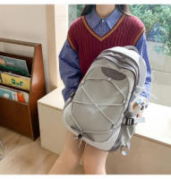 Mochilas informales de gran capacidad para la escuela, bolsos de Nylon versátiles 2025 para mujer con cremallera, nuevo estilo, - details 7