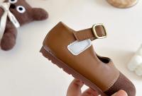 Zapatos de cuero para niños y niñas, calzado de princesa antideslizante, versátil y Chic, de fondo suave, estilo coreano, a la moda, novedad de otoño, 2024 - details 11