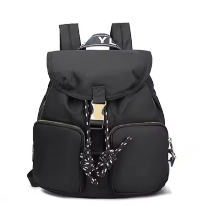 Mochila impermeable, informal, deportiva con cordón para mujer - 1