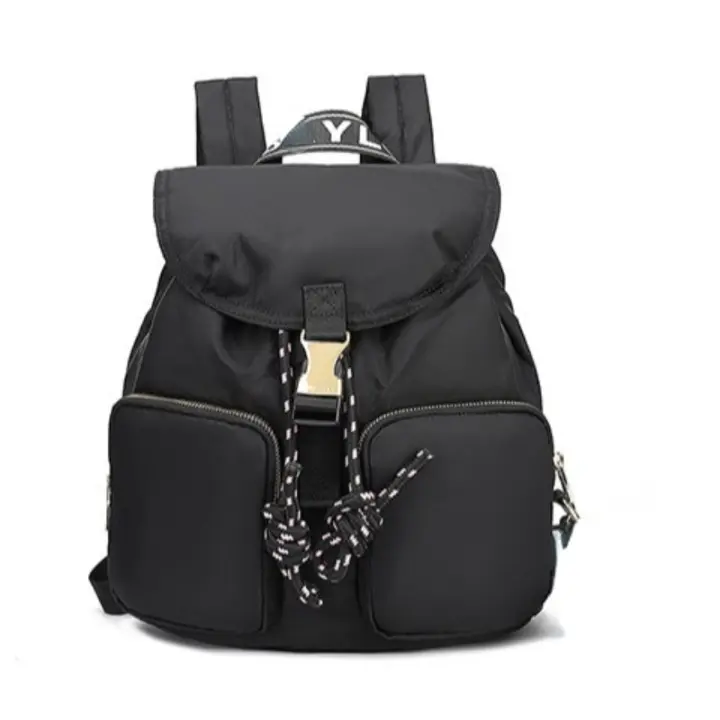 Mochila impermeable, informal, deportiva con cordón para mujer - 1