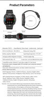 Reloj inteligente ET492 con Bluetooth, detección de ritmo cardíaco, llamada SOS, NFC, linterna, modo deportivo, asistente de voz, AMOLED, novedad de 2025 - details 28