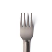 Cuchara De Titanio Con Mango Largo Para Camping Y Picnics Accesorios De Cocina Ambientales Utensilios De Cutlería Con Cuchara Y Fork EDC - details 4