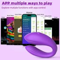 Control remoto portátil G Spot Clitoris Estimulador Calcetinas Vibrador Aplicación de larga distancia vibrando Amor huevo juguetes sexuales - details 3