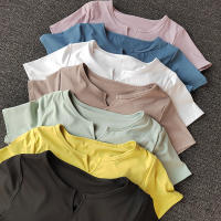 Camiseta Deportiva de Manga Corta Camiseta de Entrenamiento Ajustada con Almohadillas - details 1