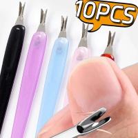 Juego de Tusos V para Uñas Pusher en Forma de V, Cortador de Cutículas, Herramientas de Manicura y Pedicura, 10 Piezas - details 1