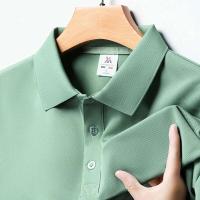 Polo de manga corta liso a la moda para hombre, top de verano cómodo y transpirable - details 2