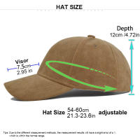 Gorra de Béisbol Retro de Ante Gorra de Calle Ajustable con Visera de Protección Solar - details 2