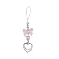 Cadena con cuentas Kawaii para chica, cordón para teléfono, dijes para bolso, cadena rosa para chica, colgante para teléfono, dijes de estrella para teléfono, correa para teléfono móvil - details 4