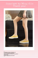 Zapatos de lona con almohadilla de piel de cerdo, zapatos individuales casuales de fondo plano para mujer, zapatos pequeños blancos versátiles - details 16