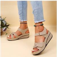 Nuevas sandalias de mujer a la moda con punta abierta, sandalias suaves y sexis para mujer, sandalias ortopédicas con hebilla de cuña para mujer, calzado para mujer - details 1