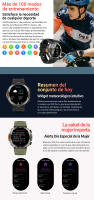 Blackview Reloj Inteligente W50 Pro Pantalla HD de 1.45'' Luz de Carga Llamadas por Bluetooth - details 19