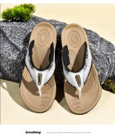 Sandalias de Cuero de Vaca para Hombres Zapatos de Playa de Tamaño Grande con Antideslizante y Resistente al Desgaste Ropa Exterior Diaria - details 7