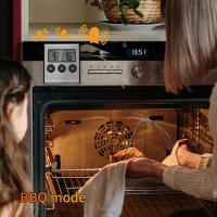 Termómetro Digital de cocina, temperatura de alimentos y carne para horno, barbacoa, parrilla, función de temporizador con sonda, medidor de calor para cocinar - details 9