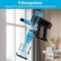 Aspiradora Inalámbrica Yisora N3 Ultraligera 3-en-1 Tiempo de Trabajo de 40 Minutas Filtro Lavable - details 5