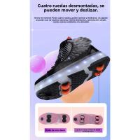 2024 New Wings Popping Zapatillas Patines Ruedas Dobles - details 8