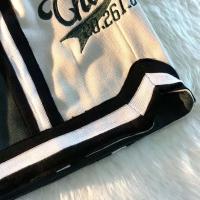 Vintage hiphop bordado baloncesto hombres pantalones cortos casuales tendencia americana calle alta pareja estilo universitario pantalones deportivos 202 - details 14