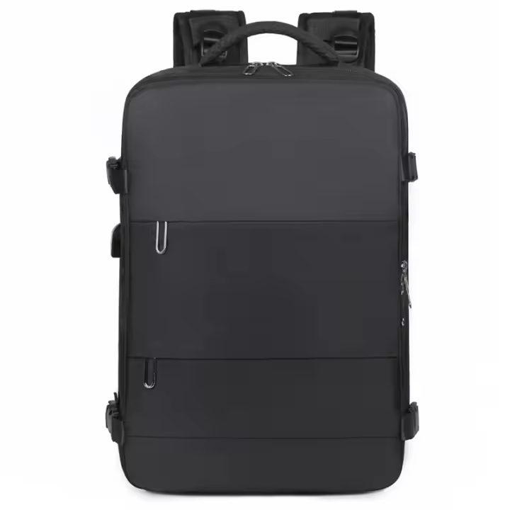 Mochila de negocios de gran capacidad, impermeable, multifuncional, equipaje de hombro, bolsa de ordenador, moda, viaje, marea. - 1