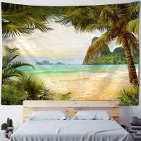 Tapiz de playa Tropical nórdico, Mandala colgante de pared Hippie, decoración de dormitorio, tapiz psicodélico, tapiz bohemio, 6 tamaños - details 28
