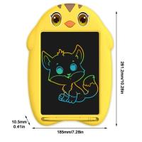 Tableta de escritura LCD para niños, tablero de dibujo con pantalla colorida de grafiti de dibujos animados, juguete de aprendizaje, regalo para niños pequeños, 8,5 pulgadas - details 6