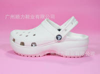 Zuecos Sandalias de suela gruesa con tacón medio Cloud para mujer Playa con aumento de altura - details 9