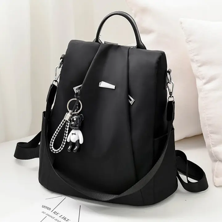 Mochila Para Mujer Antirrobo Casual De Viaje Al Aire Libre Nylon Diario Clásica Bolsa De Comunicación Diaria Mochila De Viaje - 1