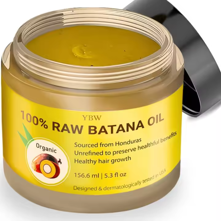 na by Dr. Sebi Organic Raw Honduras Oil Growth - Cabello más grueso y fuerte 100% puro y natural para hombres y mujeres - 1
