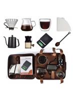 Juego de Herramientas de café V60, cafetera de goteo todo en uno, bolsa de viaje portátil, 9 piezas - details 1