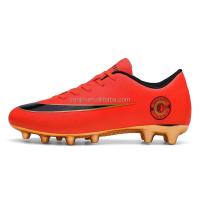 Novedades en 2025, zapatos juveniles de alta calidad con pinchos dorados, fútbol y unisex para hombre. - details 5