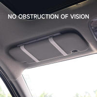 Espejo de vanidad automático con pantalla táctil regulable, visera solar con ajuste de engranajes de maquillaje HD para coche, placa interior trasera - details 3