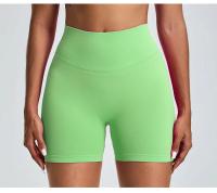 Pantalones de Yoga sin Costuras de Cintura Alta Levantamiento de Cadera Peach - details 7