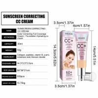 CC Cream Corrector de Color con Color 30 ml Protector Solar de Verano Base de Cobertura Media a Completa Bloqueador Solar - details 11
