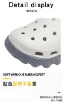 Sandalias planas para hombre, zapatos de EVA, zapatillas de jardín con plataforma, sandalias de verano para hombre, nuevas zapatillas deportivas para hombre, chanclas para exteriores, zuecos para el hogar - details 5