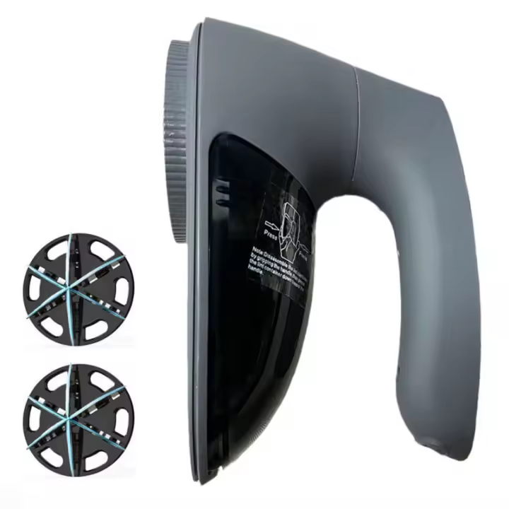 Quitapelusas eléctrico, quitapelusas potente y eficaz, enchufe de CA o funciona con pilas, versión especial y cómoda para su ho - 1