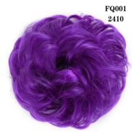 Extensiones de cabello para mujer, peluca Retro para Cosplay, peluca para discoteca y Bar, coleteros sintéticos, moño de pelo desordenado, piezas de cabello postizas - details 16