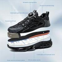 Zapatos de Seguridad para Hombres Punta de Acero, Comodidad de Cojín de Aire, a Prueba de Agujeros - details 9