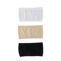 Bandau sin tirantes para mujer, sin tirantes, con bordes, sujetador sin relleno, tubo superior - details 0