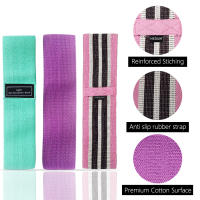 Bandas Elásticas de Resistencia para Hombres y Mujeres Equipo de Gimnasio Yoga Para Sentadillas y Estiramientos Loops Flexbands Deportes al Aire Libre - details 15