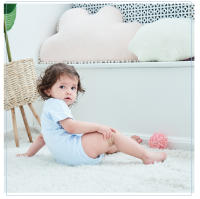 Bodysuits De Algodón Para Recién Nacidos INSULAR Rompers Infantiles Con Triángulo De Climbing Ropa De Verano Para Niños Y Niñas De 1-3 Años Estilo Lindo Cierre De Botones Tapados Talla Verdadera - details 5