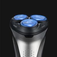 Maquinilla de afeitar eléctrica para hombre, afeitadora recargable, recortadora emergente - details 2