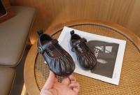 Zapatos de cuero de princesa para niñas, zapatillas individuales de moda con boca poco profunda, suela suave y boda para fiesta, novedad de primavera 2024 - details 5
