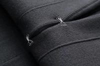 Traje minifalda de punto para damas, Chaqueta de punto de 2 piezas para damas, Traje para damas, Ropa para damas, Ropa de calle, Chaqueta de punto con mangas sueltas - details 10