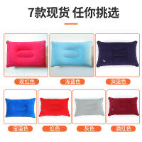 Almohada inflable de viaje para acampar, pequeña almohada de aire cuadrada de tela flocada utilizada para acampar y senderismo - details 5