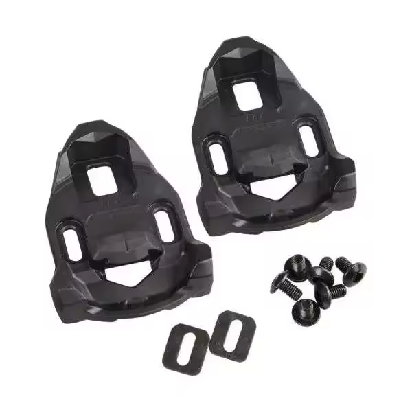 Juego de tacos de bicicleta de carretera antideslizantes con bloqueo Cycg de plástico para Pedal IClic/X-Presso - 1