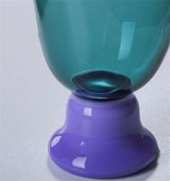 Taza de borosilicato de color, forma curva en S, vidrio resistente al calor, colas de vino, café, taza de agua helada - details 4